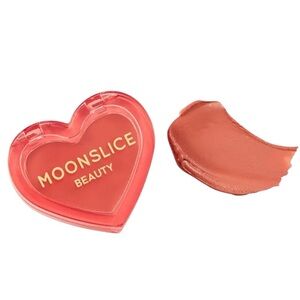 Moonslice Beauty Cream Blush in Cutie Pie Coral Pink New Vegan Cruelty Free